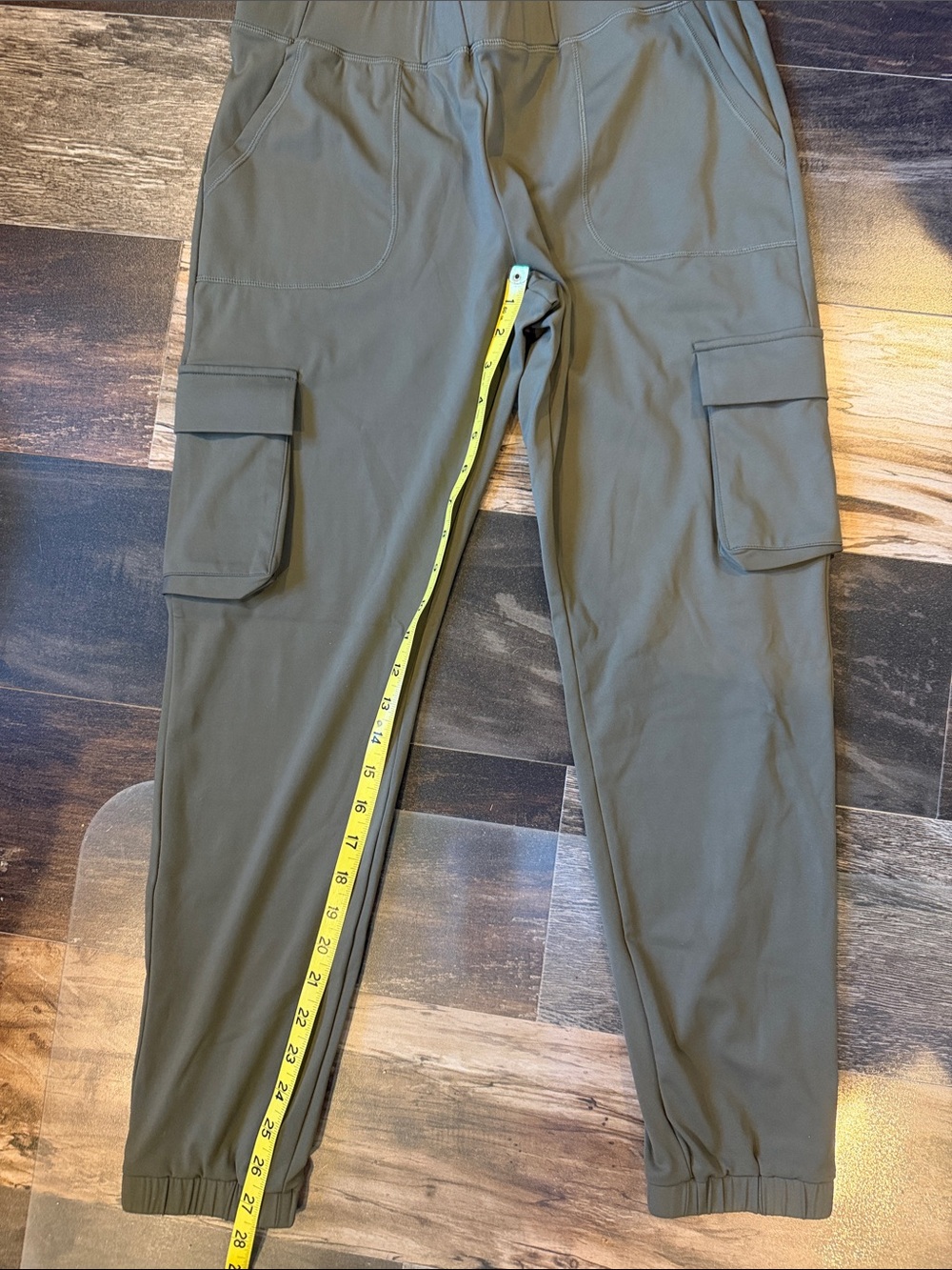 ZYIA Active Olive Peak Cargo Joggers Medium M - Picture 2 of 6